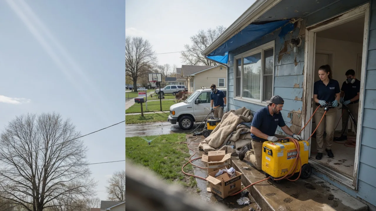 Basement Flood Cleanup in Nowata, OK near me